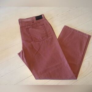 Sonoma men’s 38x32 All Day Comfort 5 pocket pants in muted rust